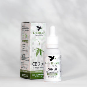 Full Spectrum CBD Oil - Mint Cream Flavor