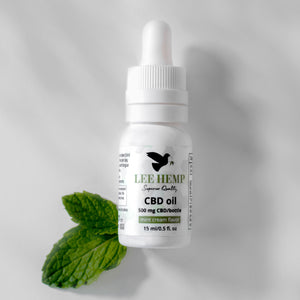 Full Spectrum CBD Oil - Mint Cream Flavor